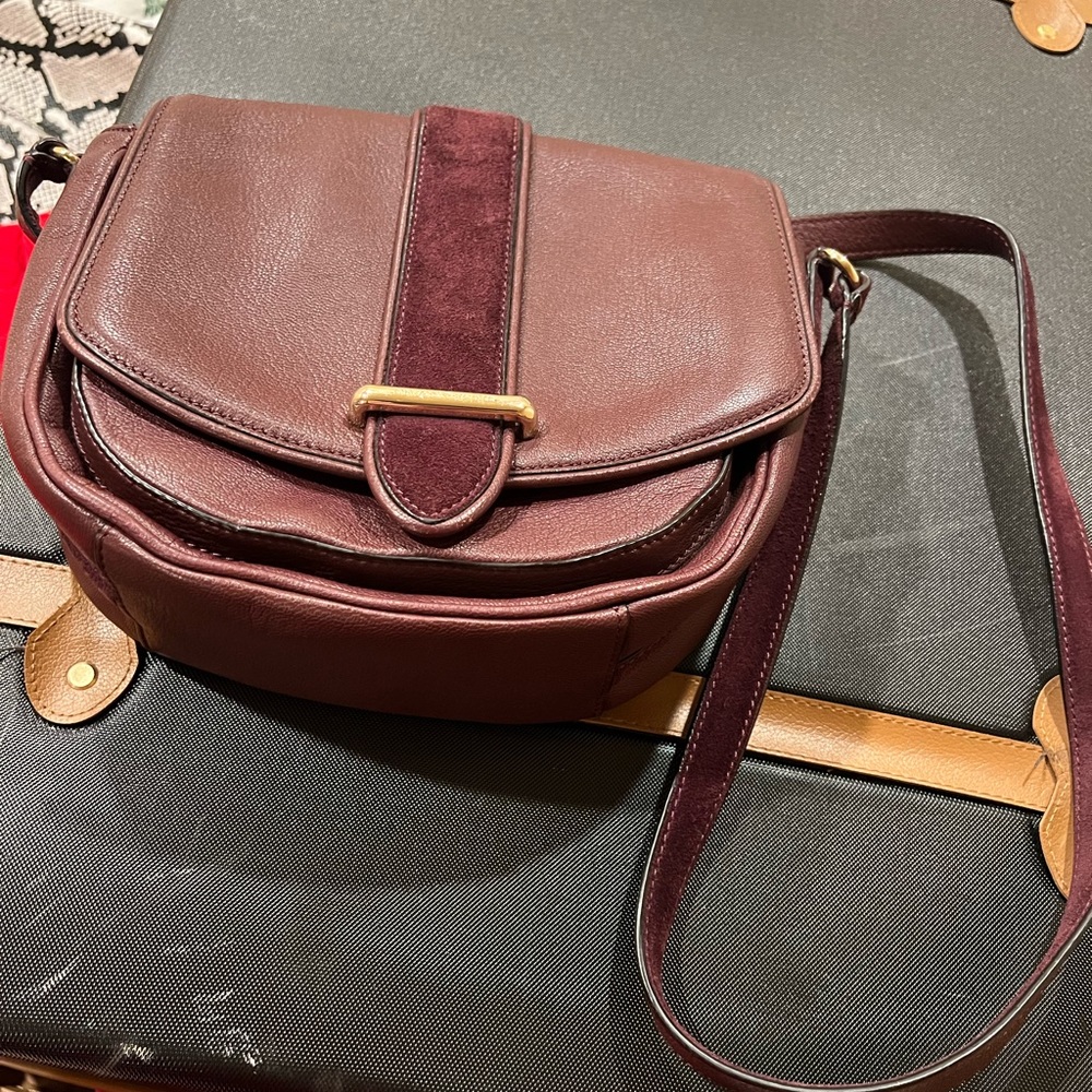 Kate spade ♠️ crossbody purse, burgundy